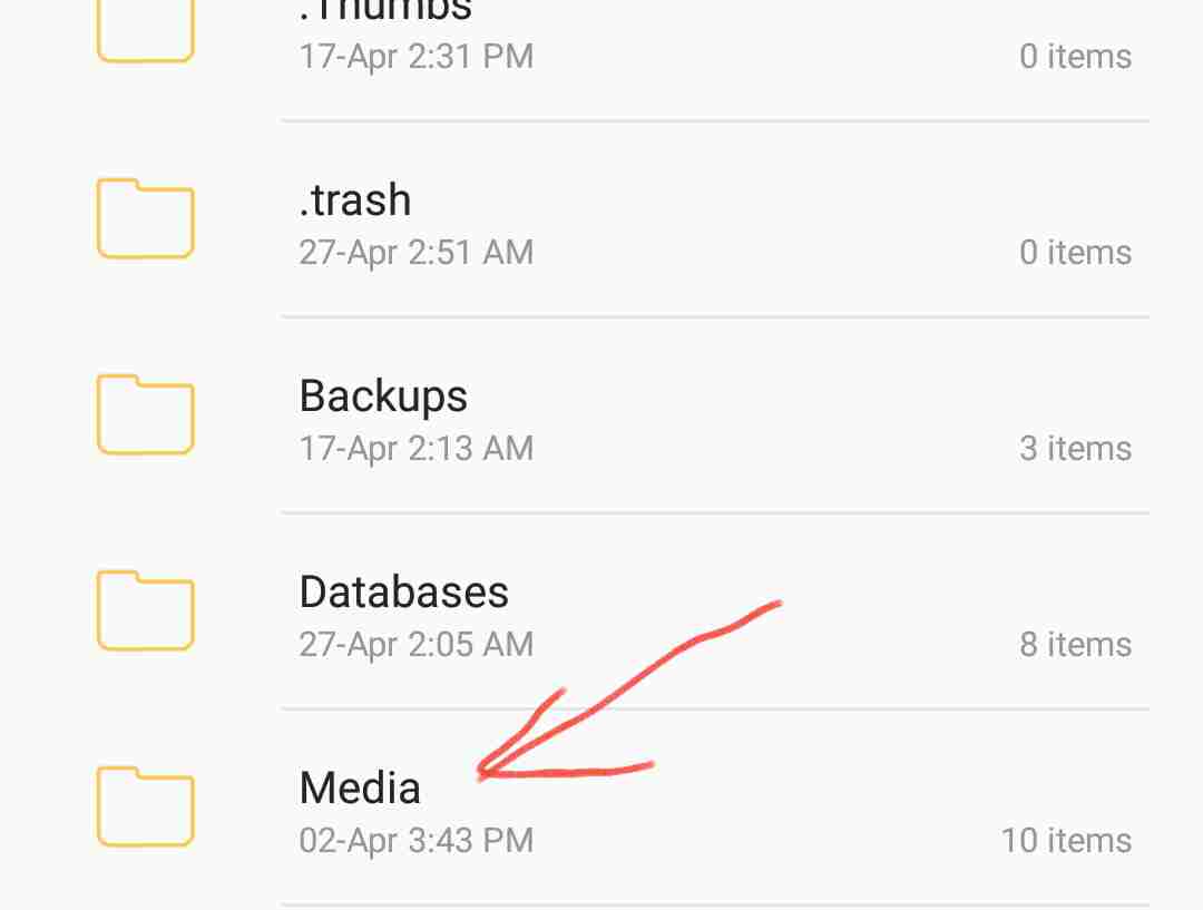 how to make whatsapp open sd cards pictures